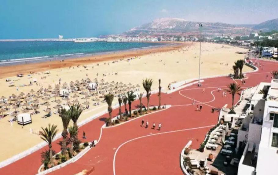 Appartement Deluxe Avec Piscine Privee Agadir Exterior foto