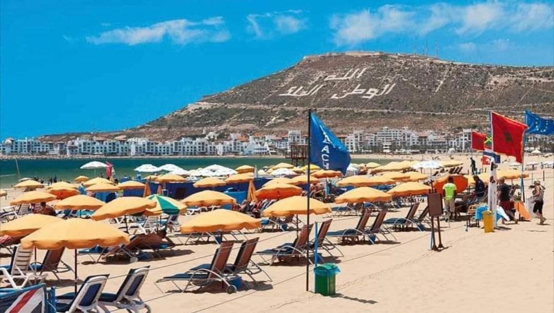 Appartement Deluxe Avec Piscine Privee Agadir Exterior foto