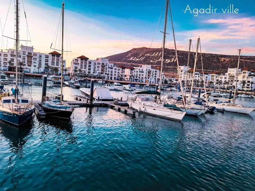 Appartement Deluxe Avec Piscine Privee Agadir Exterior foto